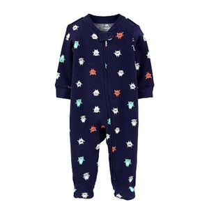 Baby Boy Carter's Monster 2-Way Zip Cotton Sleep & Play